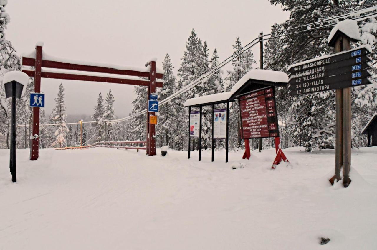 Hotel Yllaesrinne Ylläsjärvi Exterior foto